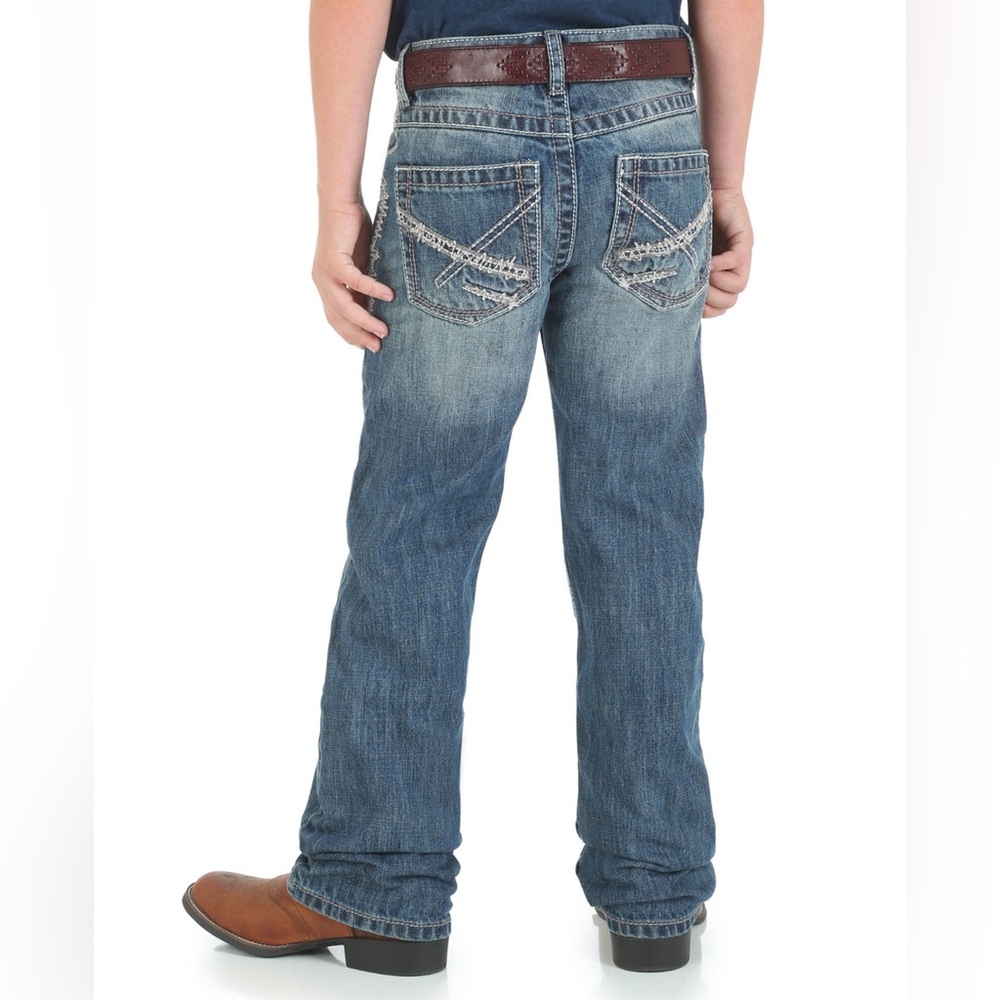2 Pair- WRANGLER 20X BOYS' VINTAGE BOOTCUT JEANS